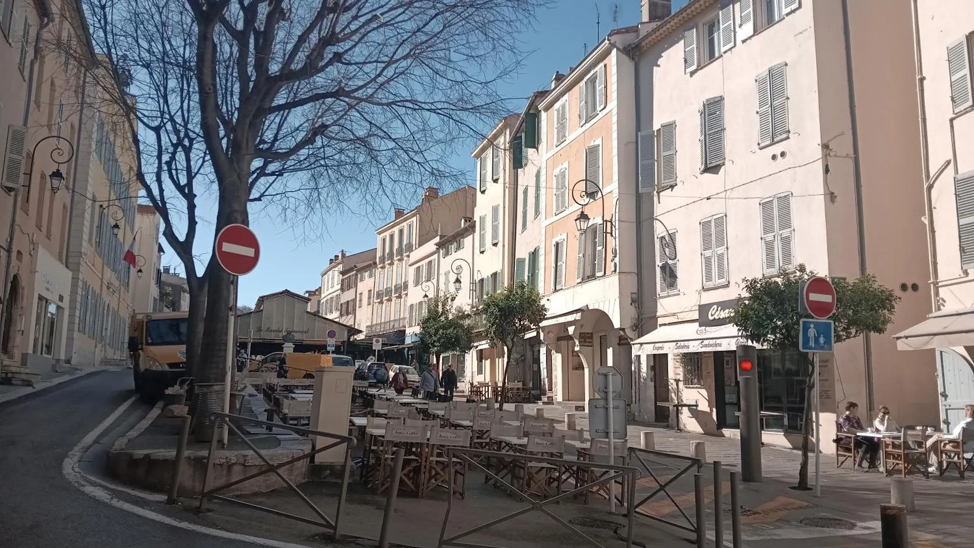 Adorable Studio Vieil Antibes Franciaország